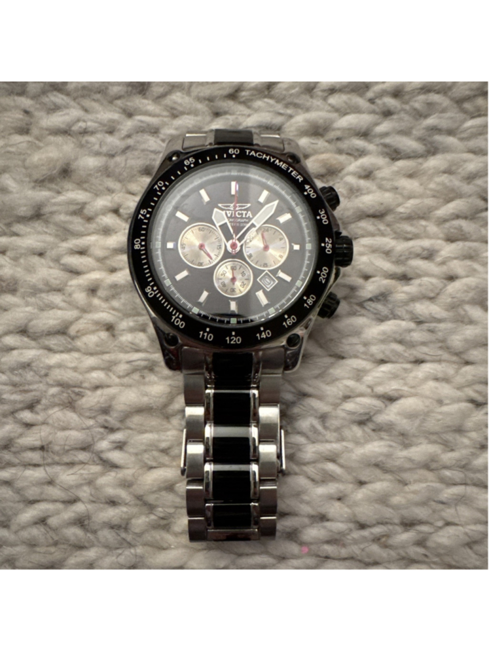Invicta Men's Chronograph Stainless Steel Watch